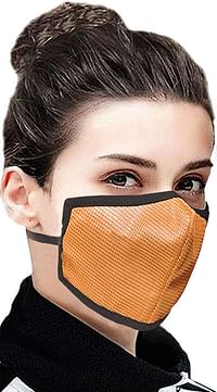 Swayam REUSable 4-Layers Outdoor Protective Face Mask-Orange