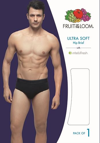 Fruit Of The Loom Men's Hip Brief Briefs (pack of 1)