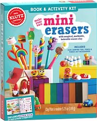KLUTZ Make Your Own Mini Erasers Toy Paperback
