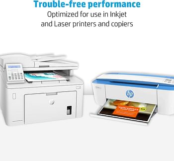 HP Printer Paper | 8.5 x 11 Paper | Premium 28 lb | 1 Ream - 500 Sheets | 100 Bright | Made in USA - FSC Certified | 205200R