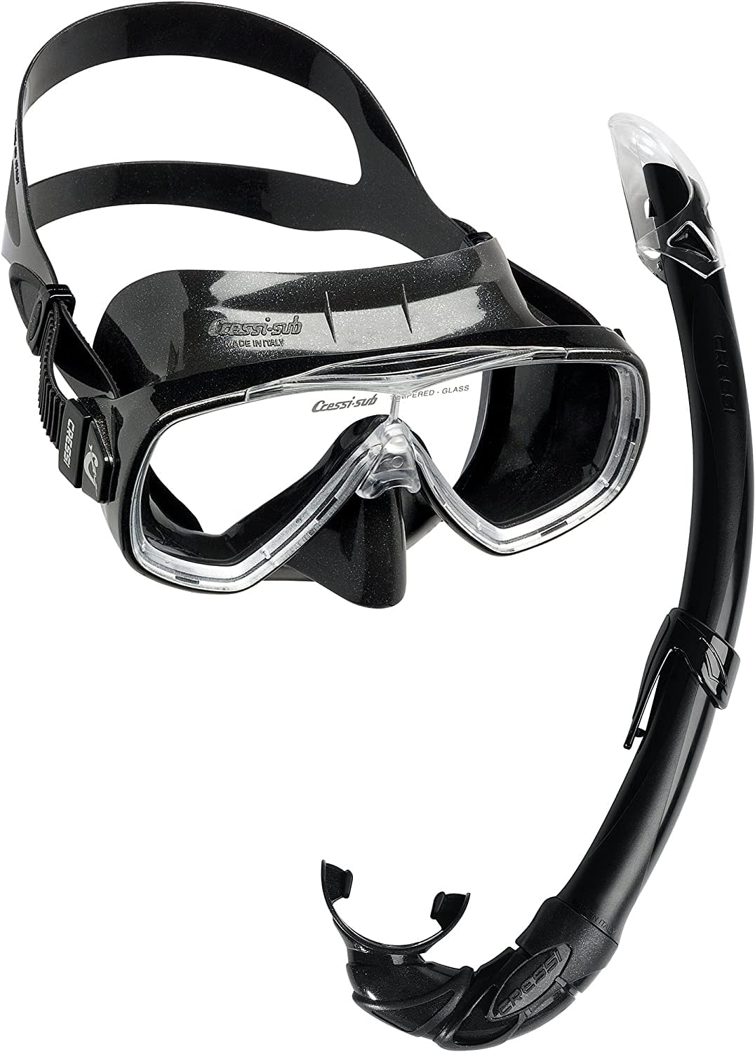 Cressi Onda - Single Onda Mask or Combo Set Onda Mask + Snorkel Mexico  Unisex Adult - One Size