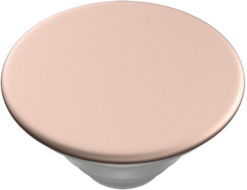 PopSockets PopTop (Top only. Base sold separately.): Swappable Top for PopGrip bases, PopGrip Slide, Otter+Pop & PopWallet+ - Aluminum Rose Gold