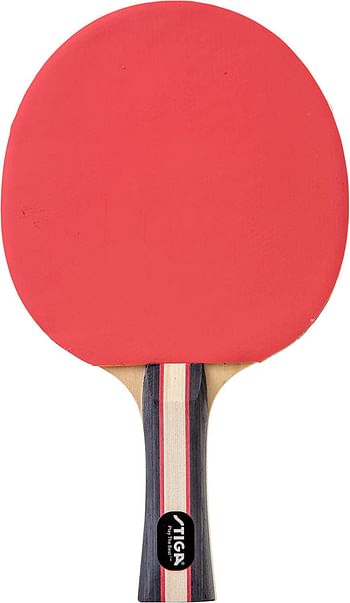 STIGA Performance 2 Player Ping Pong Set – 2 Table Tennis Rackets, 3 – 3 Star Orange Balls Included