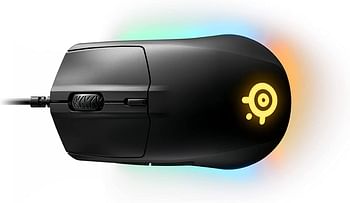 Steelseries Rival 3 - Gaming Mouse - 8,500 Cpi Truemove Core Optical Sensor - 6 ProgRAMmable Buttons - Split Trigger Buttons - Black : Wired RIVAL 3 BLACK