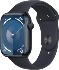 Apple Watch Series 9 45mm, GPS + Cellular - Midnight