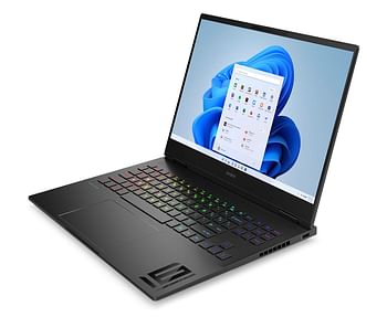 HP OMEN Gaming Laptop 16 Inch 13th Generation Intel Core i9-13900HX (40.9 cm) NVIDIA GeForce RTX 4060 FHD RGB Backlit KB Windows 11 English/Arabic 512GB SSD - 16GB DDR5 - Black