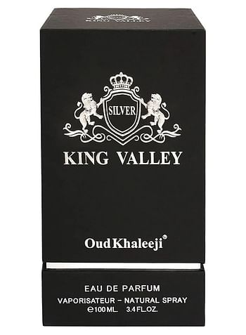 King Valley Silver Oud Khaleeji Eau de Parfum - 100ml