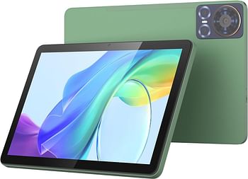 C idea10.1 Inches Tablet,Android 14 Tab,5G Tablet Dual SIM 8GB RAM 1TB ROM,10000mAh Battery With Bluetooth Keyboard,Mouse and Speaker CM8300plus(Green)