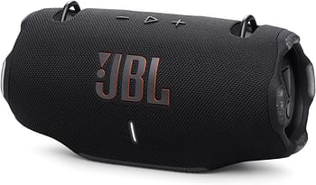 JBL Xtreme 4 Portable waterproof speaker with AURA CAST (connect multiple Speaker) massive JBL Pro Sound and convenient shoulder strap - Black