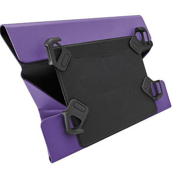 Insignia Universal Flexview Folio Case For 10.5" Tablet (NS-UF10PR) Purple