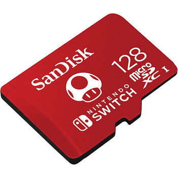 SanDisk Memory Card Micro SD Nintendo Switch 100MB/S 128GB