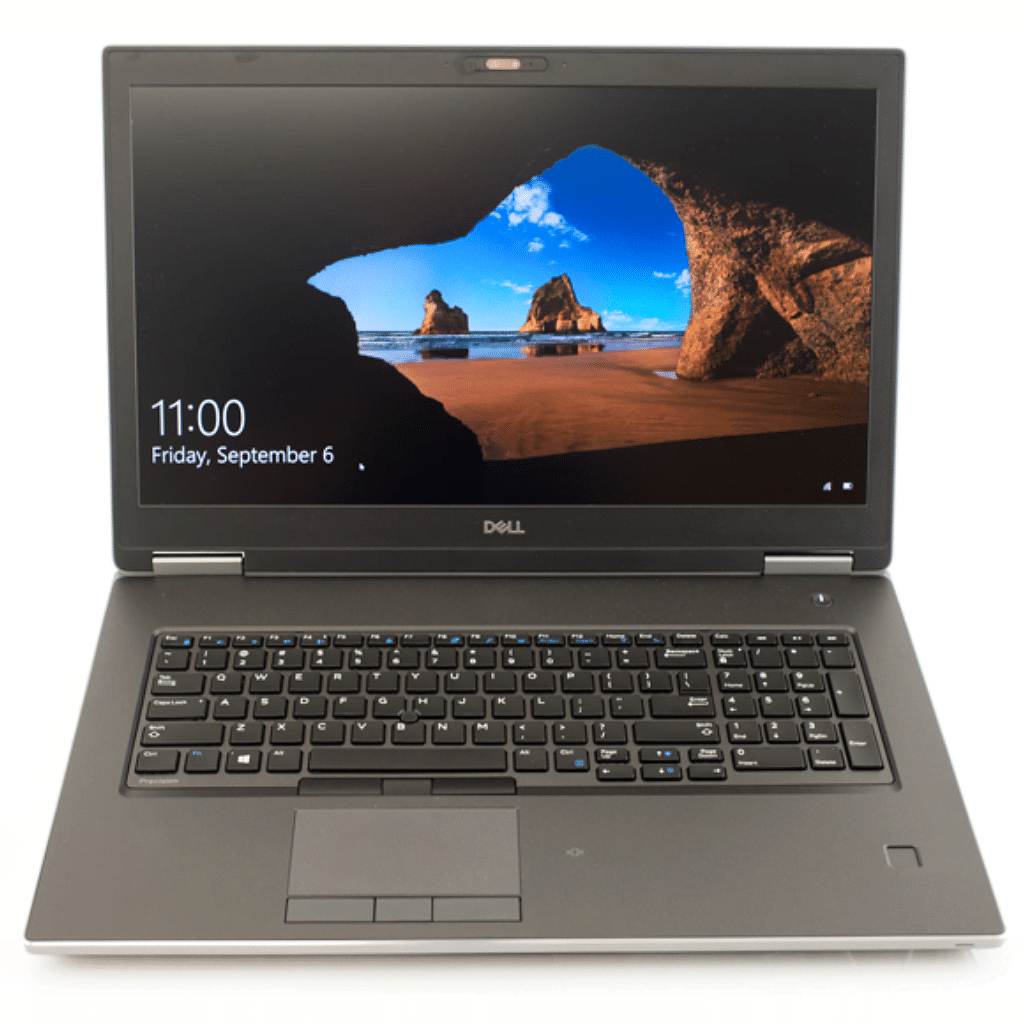 Dell Precision 7740 Beast Mobile Workstation for Creators 17.3 Inch FHD Display Video Editing, Rendering; CAD Works, Core i7-9850H, 16GB Nvidia RTX5000 , 128GB DDR4 RAM, 2TB Nvme - Windows 11 Pro - Grey