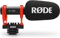 RODE Microphones VideoMic GO II Ultra-compact and Lightweight Shotgun Microphone with USB Audio for Filmmaking, Content Creation, Location Recording, Voice Overs, Podcasting and Video Calls