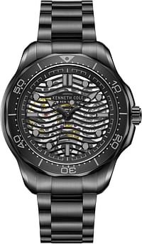 Kenneth Cole Men's Stainless Steel Automatic Watch KCWGL2220903 - Black