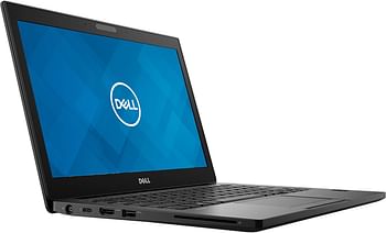 Dell Latitude 7290, Core i5 8th Generation 8350U, 8GB DDR4 RAM, 256GB SSD, 12.5 Inch HD Display HDMI, Camera, WIFI, Card Reader, US Keyboard, Windows 10 Pro - Black