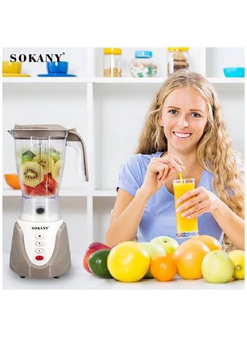 Sokany Blender & Grinder 1.5 Liters 600 Watts SK-158