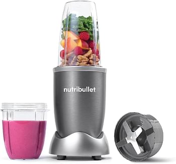 NutriBullet Grey Countertop Blender 600 Watt NB-101B