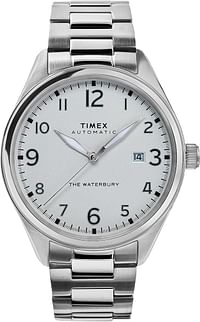 Timex Waterbury Men's Automatic Watch TW2T69700 - Silver