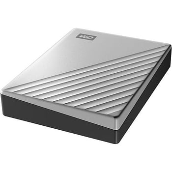 Western Digital My Passport Ultra Hard Drive 4TB For Mac Portable (WDBPMV0040BSL-WESN) Silver