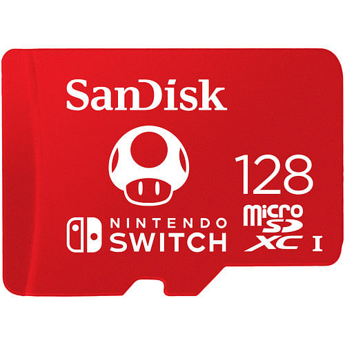 SanDisk Memory Card Micro SD Nintendo Switch 100MB/S 128GB