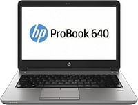 HP ProBook 640 G1 14 inches Laptop Intel Core i5 4th Gen 16GB RAM 256GB HDD / Windows 10 Pro / HD Graphics, Wi fi, Webcam