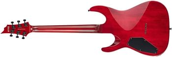 Esp Ltd - H200 Series Flamed Malpe See Thru Red Finish