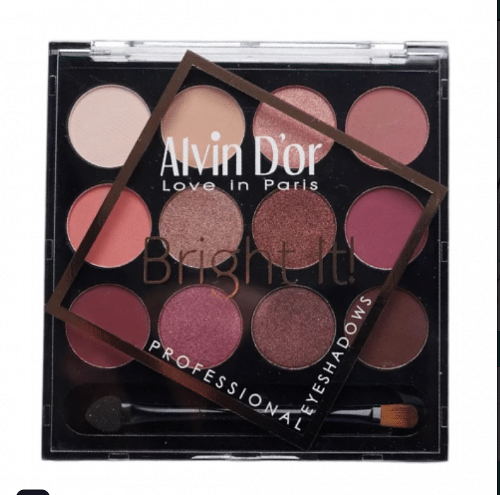 Alvin D'or Eyeshadow Palette Bright It