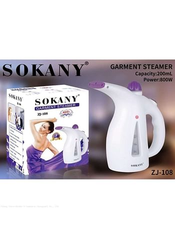 SOKANY Professional Garment Zj-108 Portable Handheld Fabric Steamer