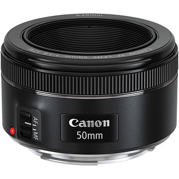 Canon Camera Lens EF 50MM F/1.8 STM Super Spectra Coating (0570C002) Black