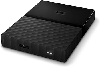 Western Digital My Passport Portable External Hard Drive (WDBYNN0010BBK-WESN) 1tb - Black