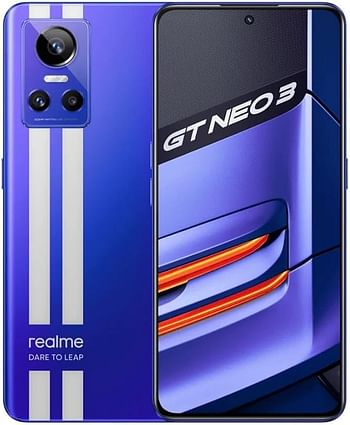 Realme GT Neo 3 80W Dual-SIM 256GB ROM + 8GB RAM 5G - Nitro Blue