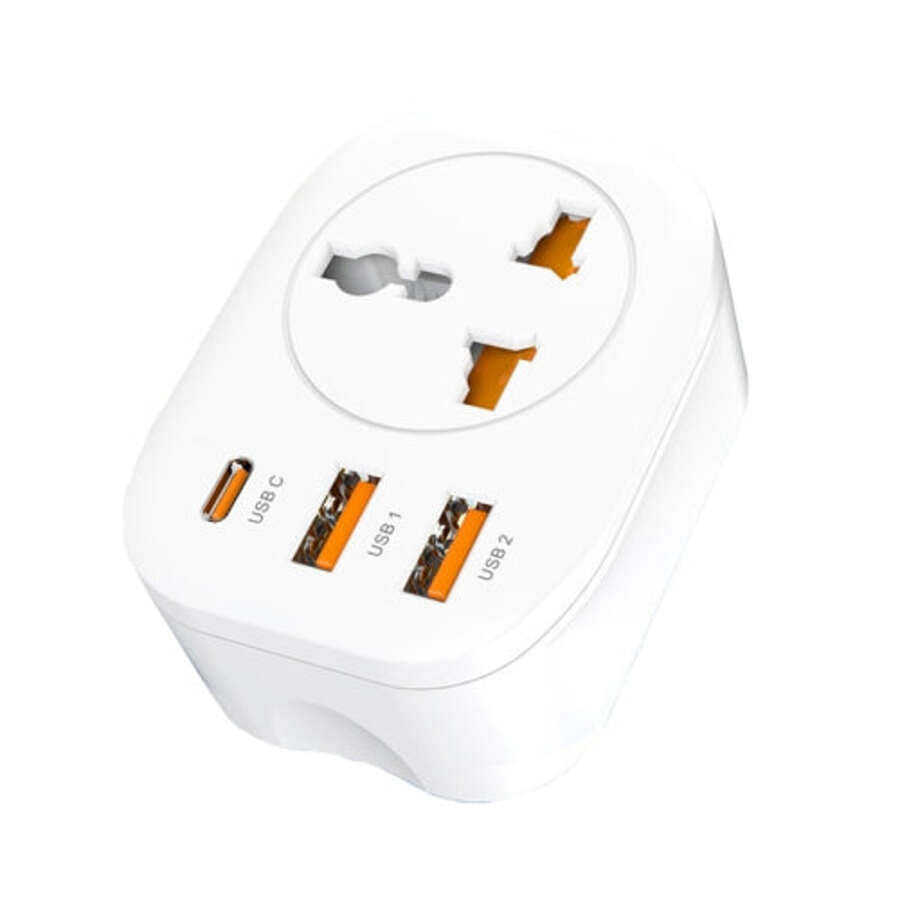 Earldom 4 in 1 Switch Power Socket SC17