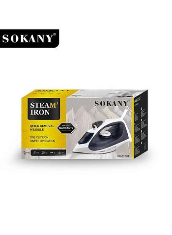 Sokany Steam Iron Sokany SK-11001 Ceramic Powerful Steam -2200 W