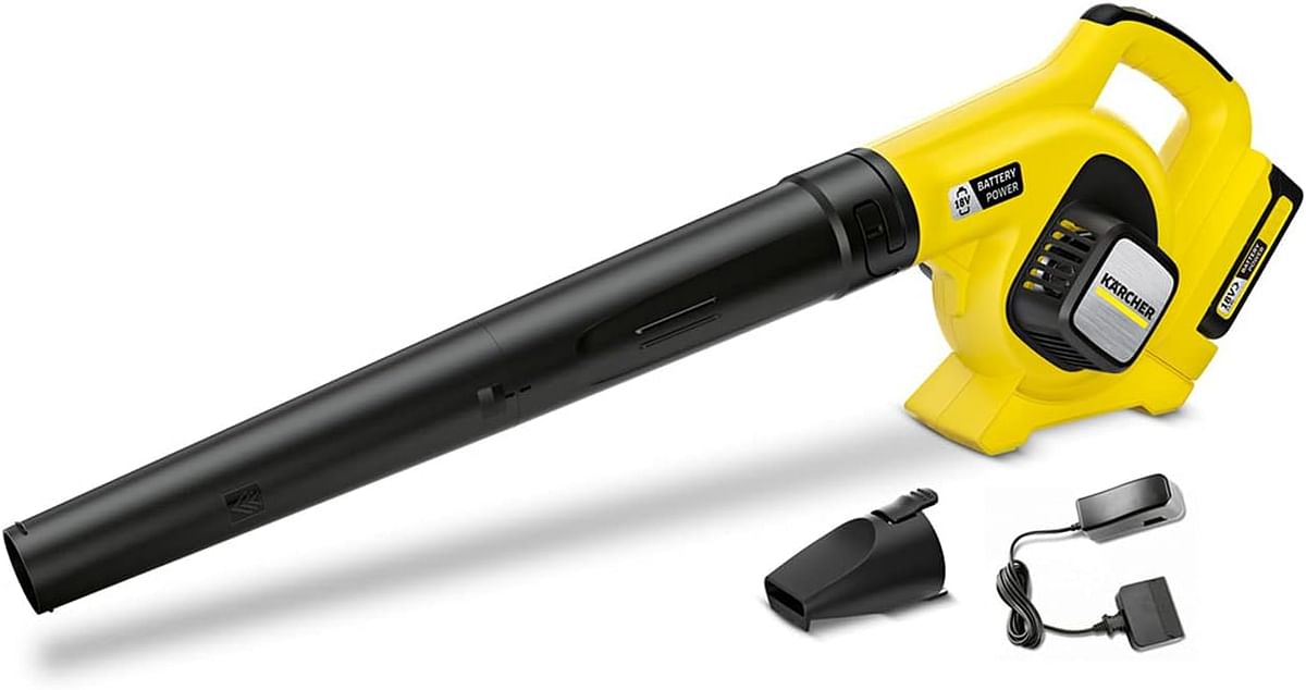 Karcher LBL 2 Cordless Leaf Blower with 18V Lithium-Ion Battery 210km/h Air Speed ​​and Up to 22 Minutes Run Time