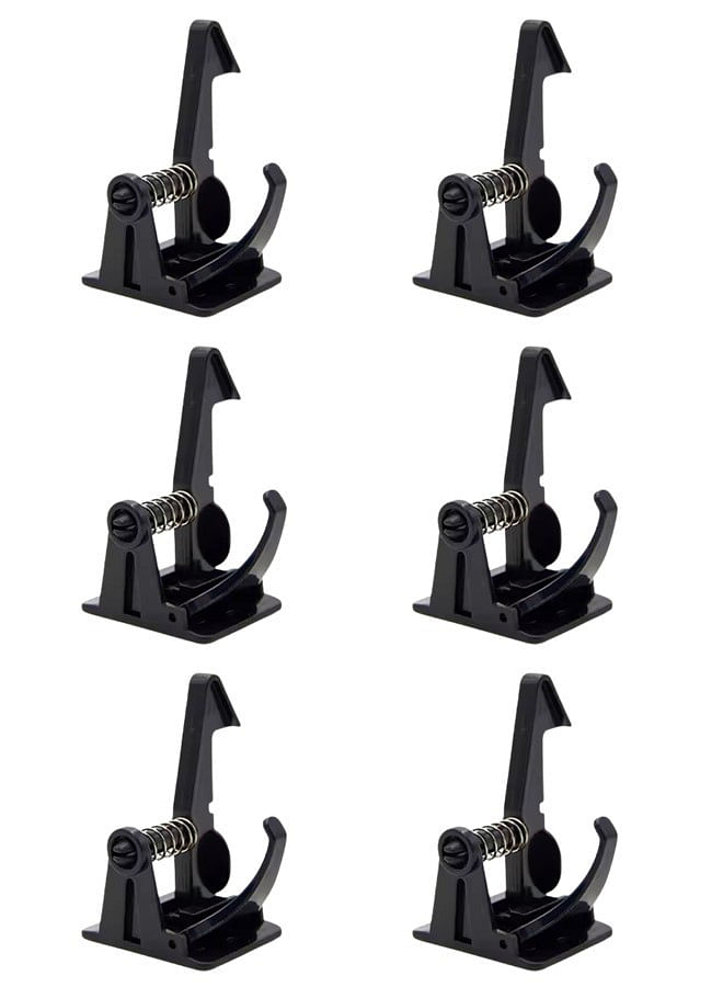 6Pcs Child Safety Cabinet Locks Heavy Duty Spring-Loaded Baby Proof Latch for Cabinets Drawers Appliances Easy Install with Adhesive Durable Invisible Design Horse Black