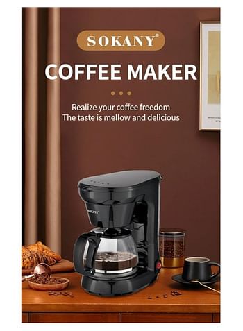 Sokany Coffee Maker Household Automatic Electric Espresso Machine Cm-102