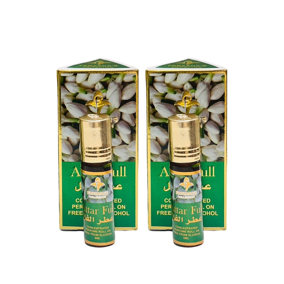 Attar Full Roll On 6ml - 2 piece Set