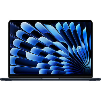 Apple MacBook Air M3 Chip 13.6 Inches 2560 x 1664 Liquid Retina Display MRXV3LL/A (English Qwerty Keyboard) 256GB SSD - 8GB Ram - Midnight