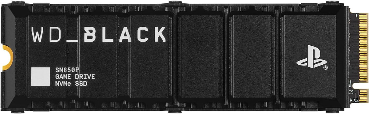 Western Digital Ssd Black Sn850p Nvme Internal For Ps5 WDBBYV0020BNC-WRSN 2tb - Black