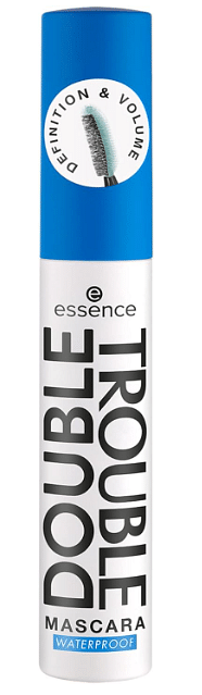 Essence Double Trouble Waterproof Mascara - Black