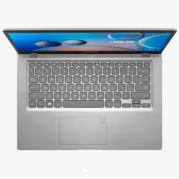 Asus VivoBook X415EA 14" Inch Laptop - 11th Gen Intel Core i5-1135G7 Processor - 14" inch FHD (1920 x 1080) Nano Edge Display - 16GB Ram - 512GB M.2 NVMe - Intel Iris Xe Graphics  - ENG/Arabic Backlit Keyboard - Win 11 Home - Silver