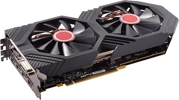 XFX AMD Radeon RX 580 GTS XXX Edition 8GB GDDR5 Graphics Card - VR Ready High Performance Gaming GPU