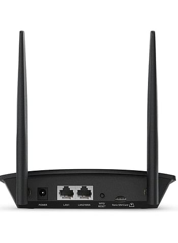 TP-Link Wi-Fi SIM Router, TL-MR100 300 Mbps Wireless N 4G LTE Router