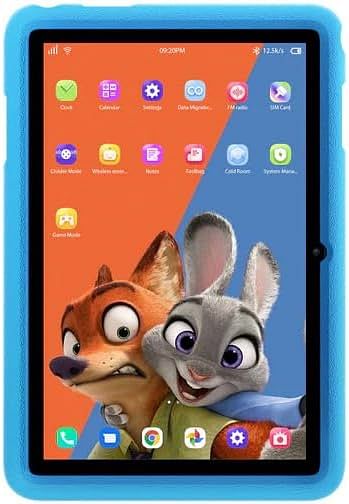 Black view Tab 8 Kids 10.1 Inch Display Tablets 6580mAh Wi-Fi 6 Children Edition Tablet 128GB Memory - 4GB - Blue