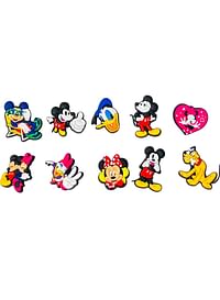 10Pcs Cute TV Festival Comedy Cartoons Characters Shoes Charms for Girl Woman Clog Slides Sandals Decorations Accessories for Bracelets Party Favors-Random