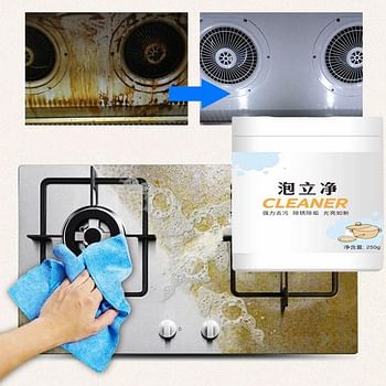 Foam Rust Remover Kitchen All-Purpose Cleaning Powder, Kitchen Instant Cleaning 250gm