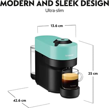 Nespresso Vertuo POP Aqua Coffee Machine