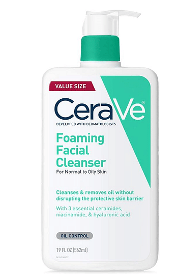 CeraVe Foaming Facial Cleanser, 562 ml