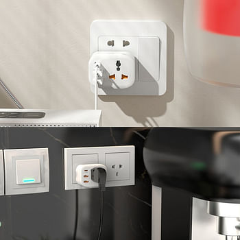 Earldom 4 in 1 Switch Power Socket SC17