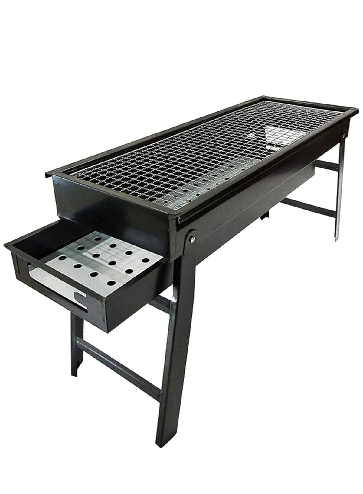 Portable Barbecue Grill, Portable Camping Picnic BBQ Charcoal Stove Stand